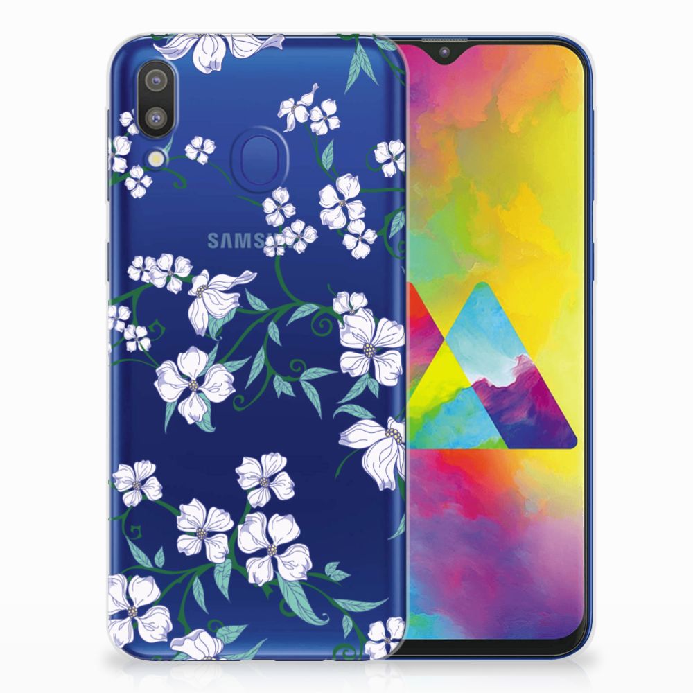 Samsung Galaxy M20 (Power) Uniek TPU Case Blossom White