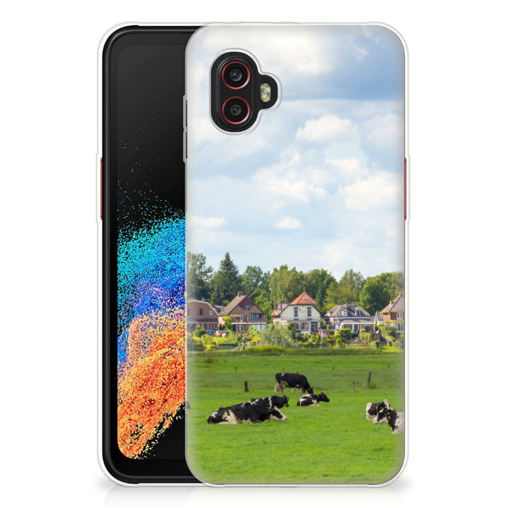 Samsung Galaxy Xcover 6 Pro TPU Hoesje Koeien B2C Telecom