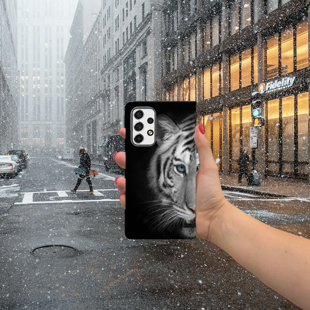 Samsung Galaxy A53 Hoesje maken Tijger - B2C Telecom