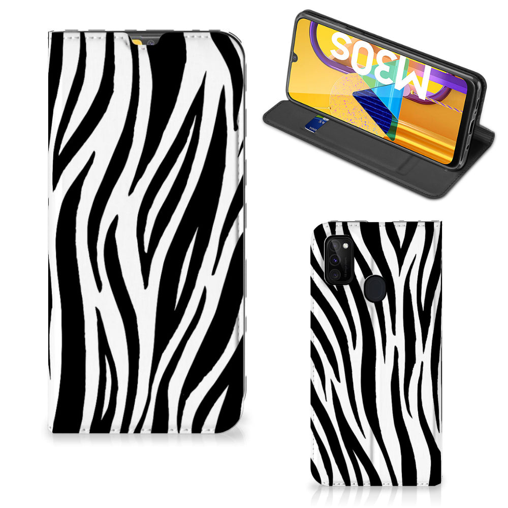 Samsung Galaxy M30s | M21 Hoesje maken Zebra