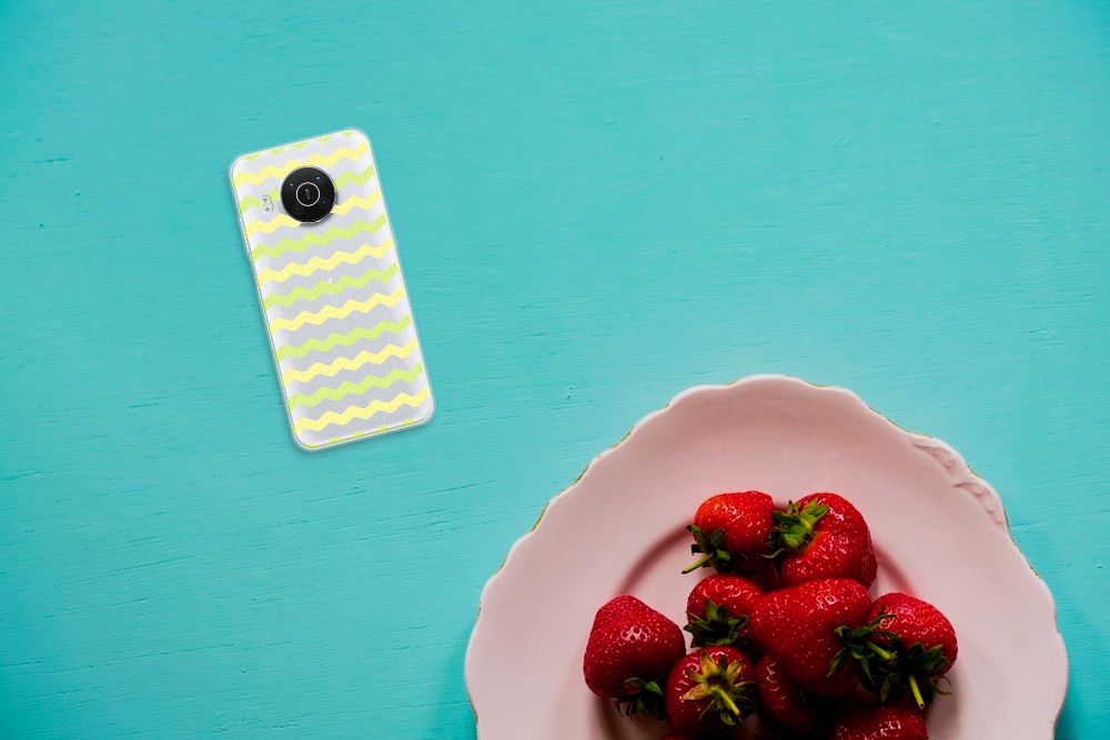 Nokia X10 | X20 TPU bumper Waves Yellow B2C Telecom