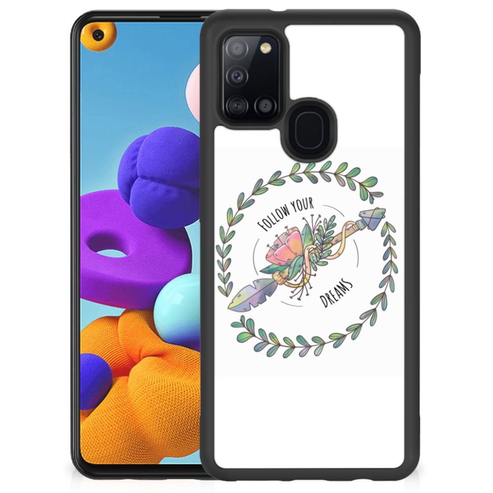 Samsung Galaxy A21s Bumper Hoesje Boho Dreams
