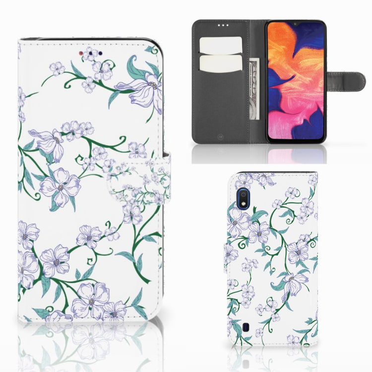Samsung Galaxy A10 Uniek Hoesje Blossom White