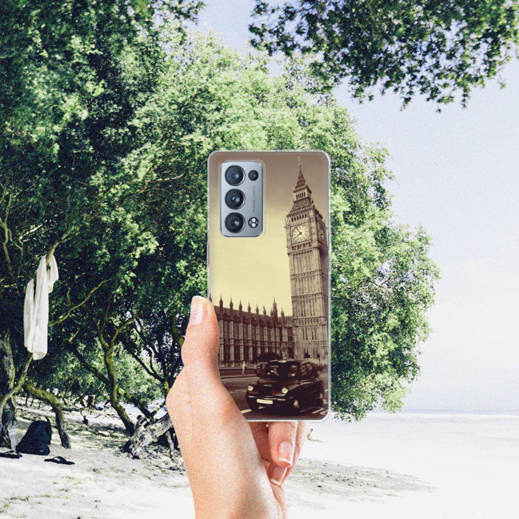 OPPO Reno 6 Pro Plus 5G Siliconen Back Cover Londen B2C Telecom
