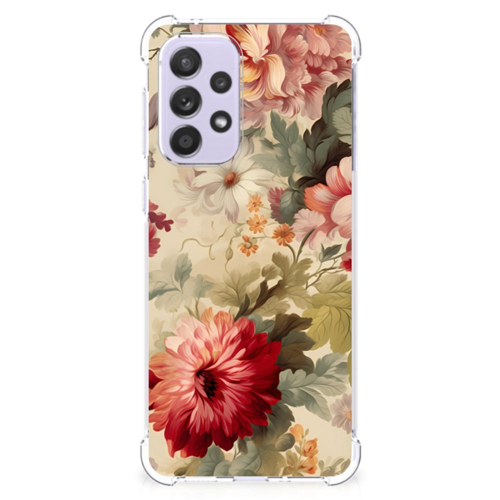Case voor Samsung Galaxy A33 Bloemen B2C Telecom