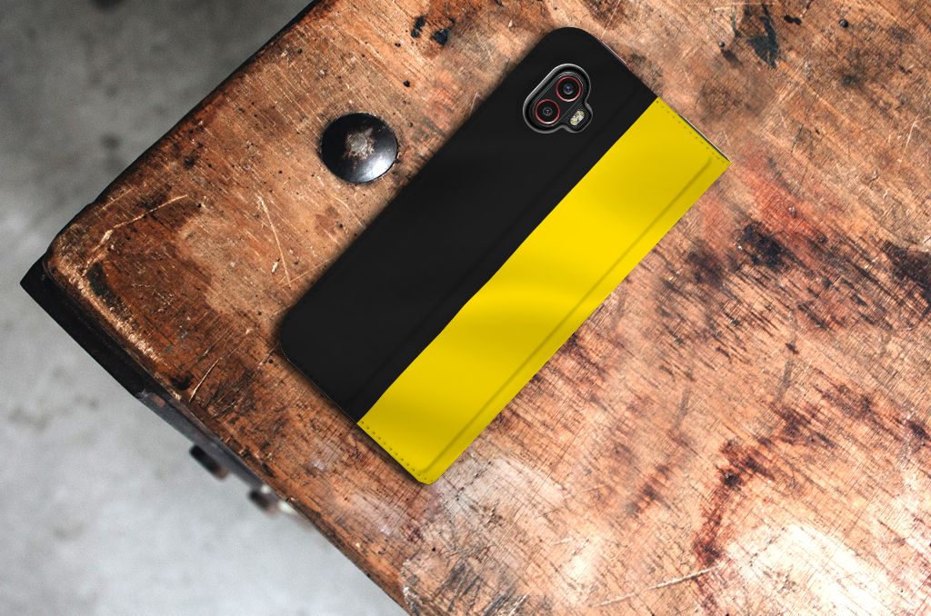 Samsung Galaxy Xcover 6 Pro Standcase Belgische Vlag - B2C Telecom