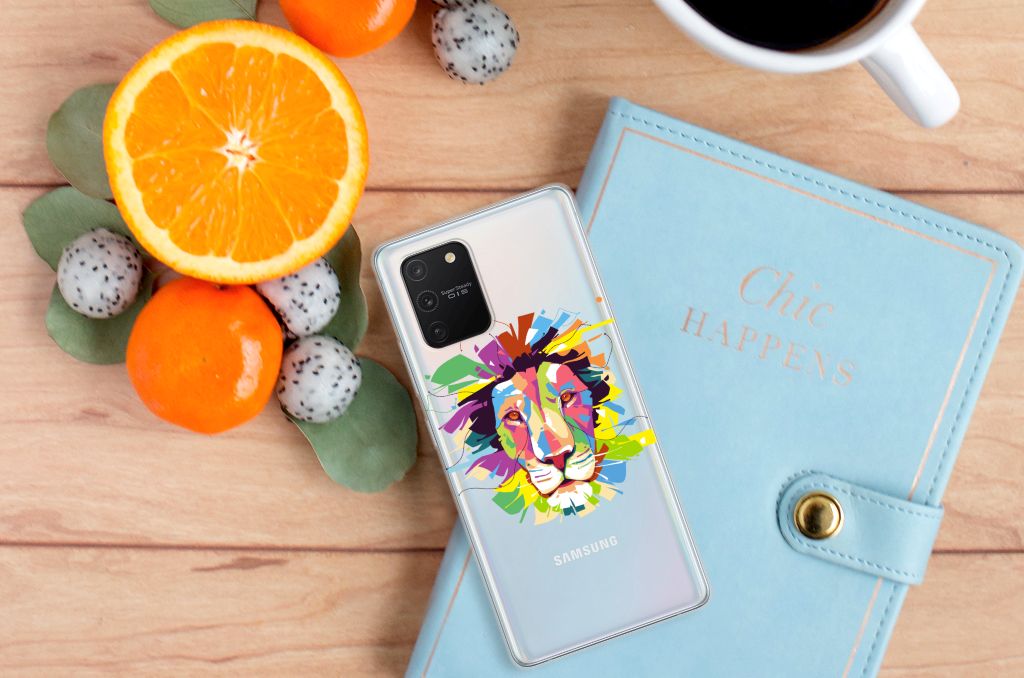 Samsung Galaxy S10 Lite Telefoonhoesje met Naam Lion Color B2C Telecom