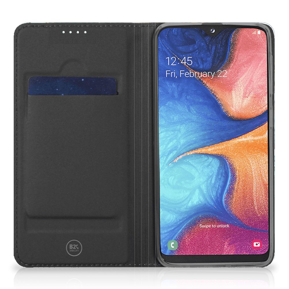 Bookcase voor Samsung Galaxy A20e Watercolor Mix - B2C Telecom