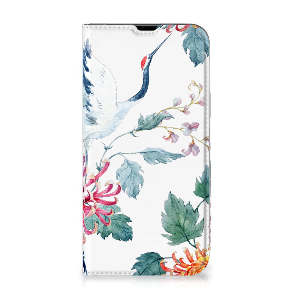 iPhone 13 Pro Max Hoesje maken Bird Flowers - B2C Telecom
