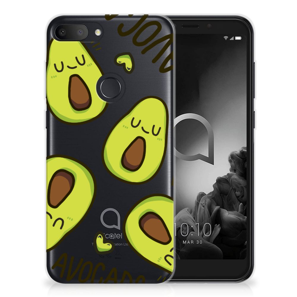 Alcatel 1S (2019) Telefoonhoesje met Naam Avocado Singing