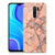 Xiaomi Redmi 9 TPU Siliconen Hoesje Marmer Oranje B2C Telecom