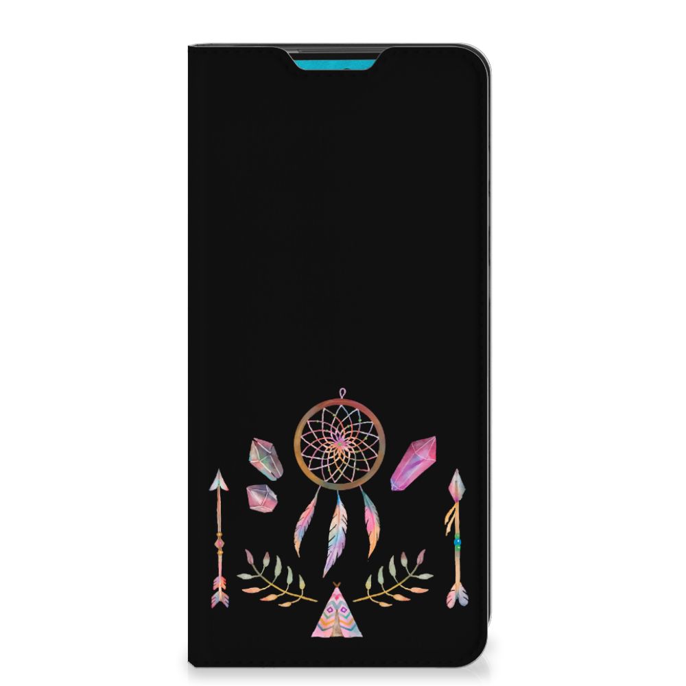 Samsung Galaxy A73 Magnet Case Boho Dreamcatcher - B2C Telecom