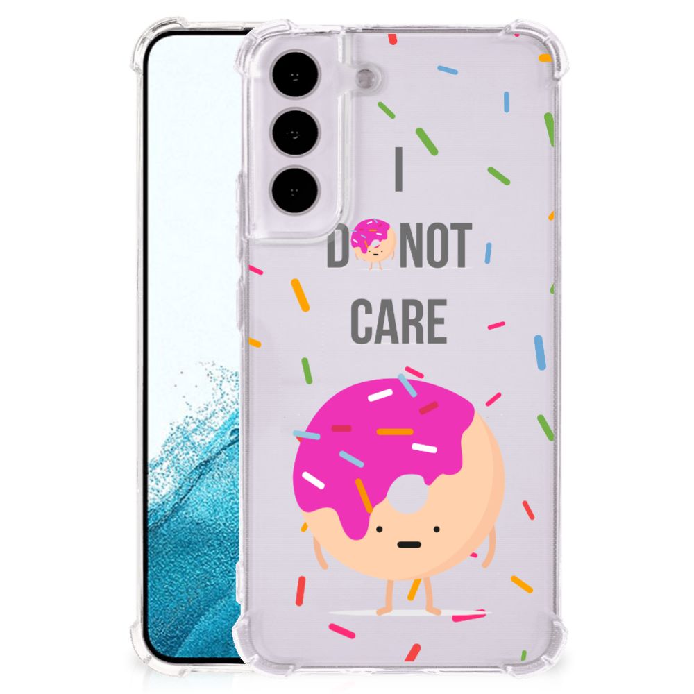 Samsung Galaxy S22 Beschermhoes Donut Roze