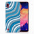 Samsung Galaxy A10 TPU bumper Waves Blue