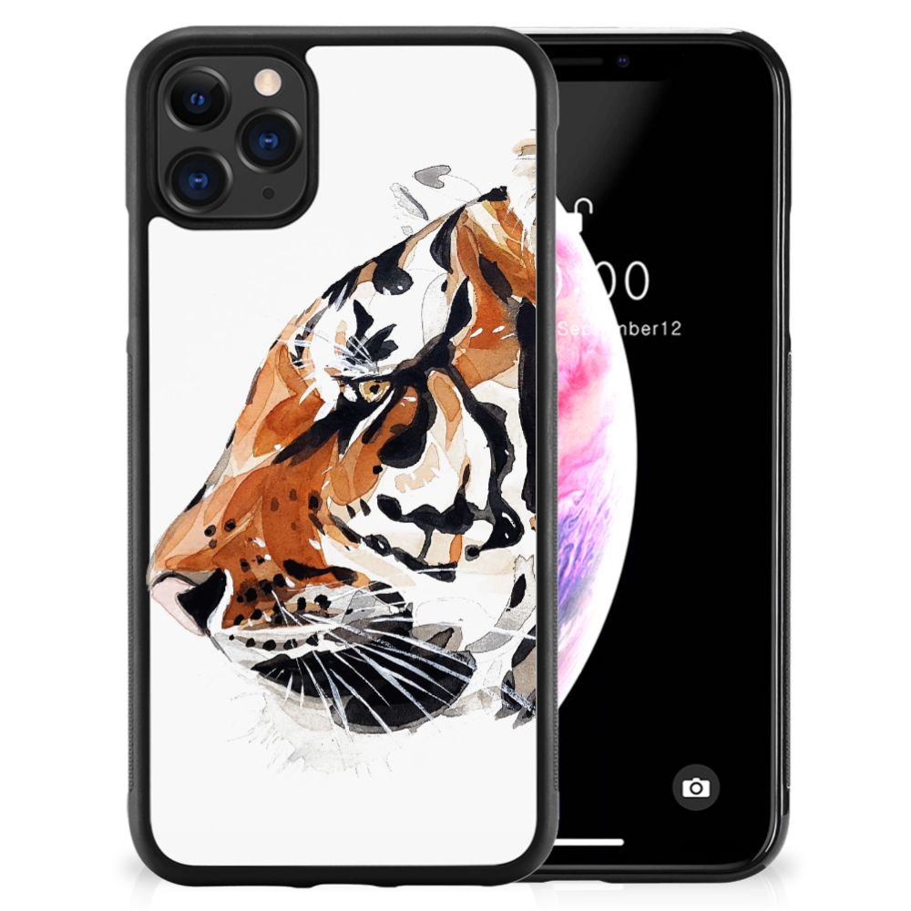 Case Apple iPhone 11 Pro Max Watercolor Tiger