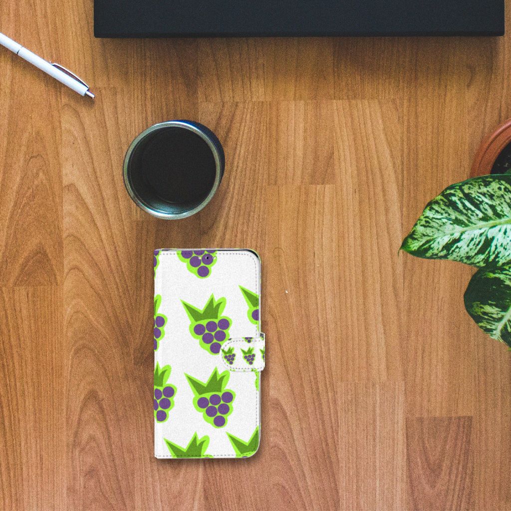 Huawei Y6 (2019) Book Cover Druiven