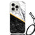 iPhone 15 Pro Anti-Shock Hoesje Marmer Wit Zwart - Origineel Cadeau Man B2C Telecom