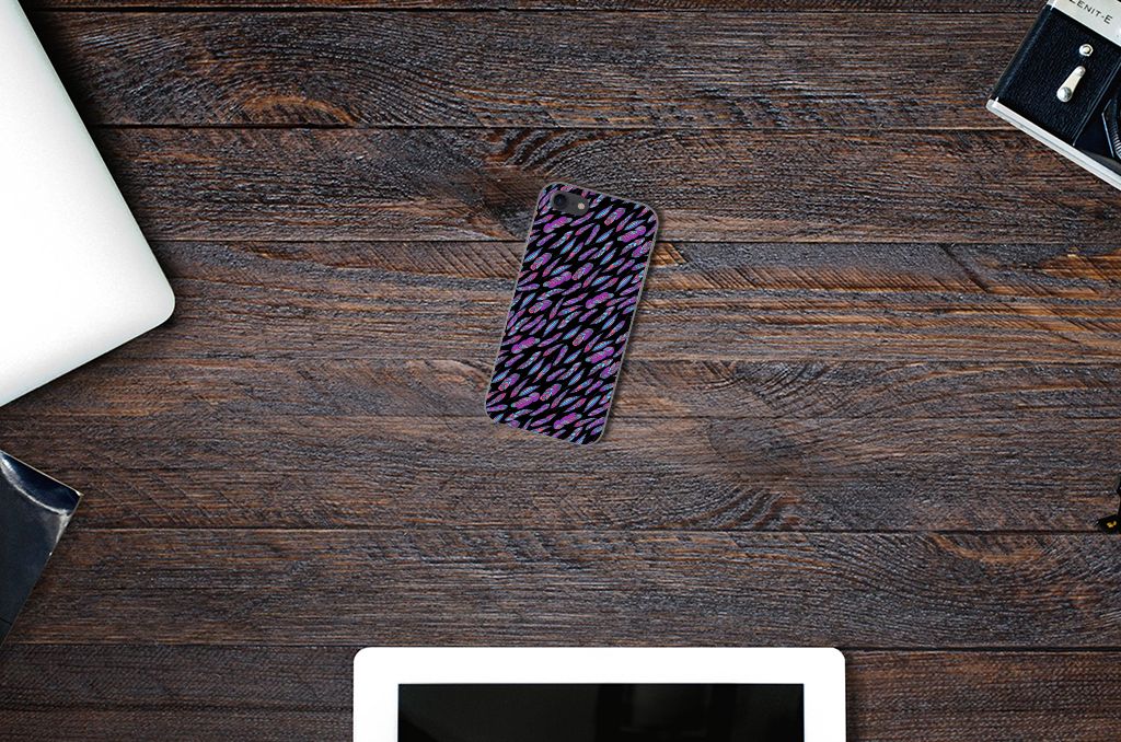 iPhone SE 2022 | SE 2020 | 8 | 7 TPU bumper Feathers Color