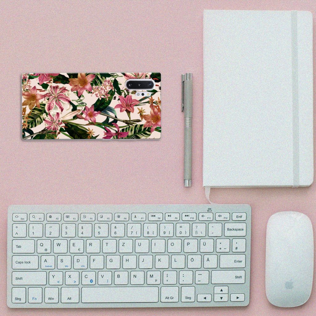 Samsung Galaxy Note 10 Plus TPU Case Flowers