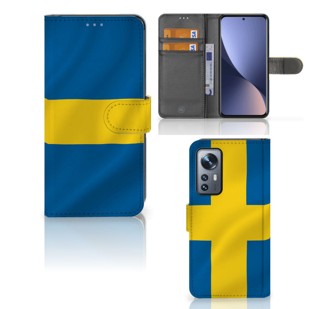 Xiaomi 12 | 12X Bookstyle Case Zweden