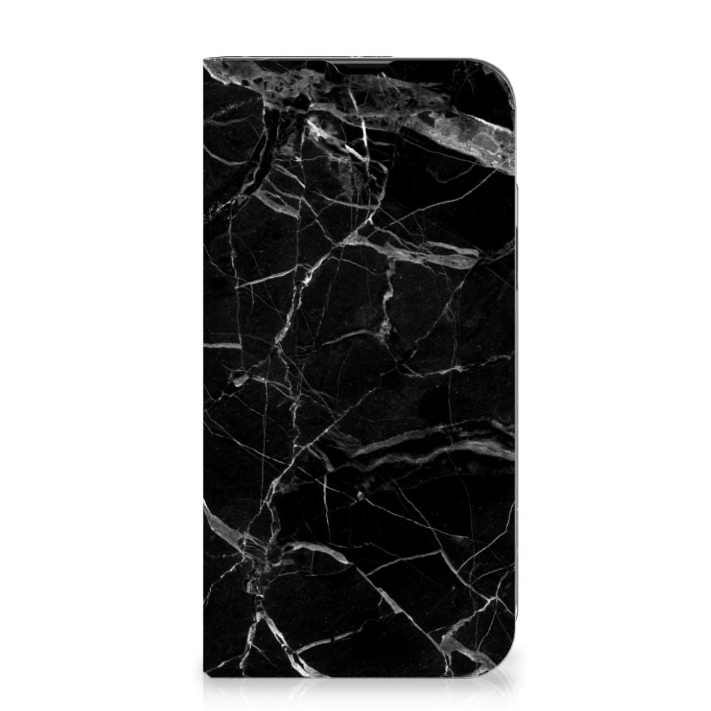 iPhone 13 Pro Max Standcase Marmer Zwart - Origineel Cadeau Vader - B2C Telecom