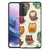 Samsung Galaxy S21 Plus Dierenprint Telefoonhoesje Vrolijke Uilen