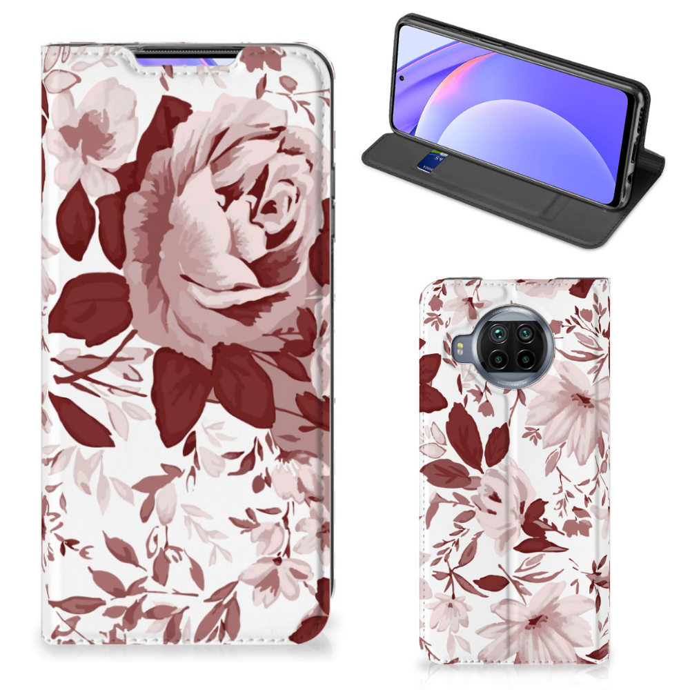 Bookcase Xiaomi Mi 10T Lite Watercolor Flowers - B2C Telecom