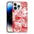 Silicone Back Case iPhone 14 Pro Max Angel Skull Rood B2C Telecom