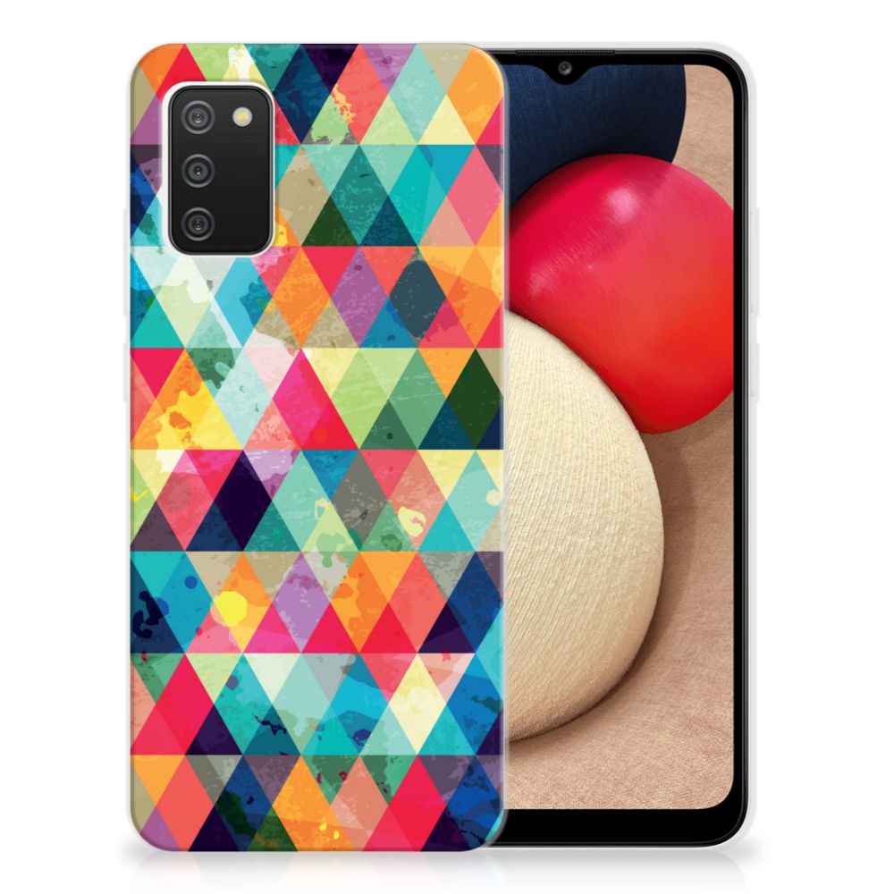 Samsung Galaxy A02s TPU bumper Geruit