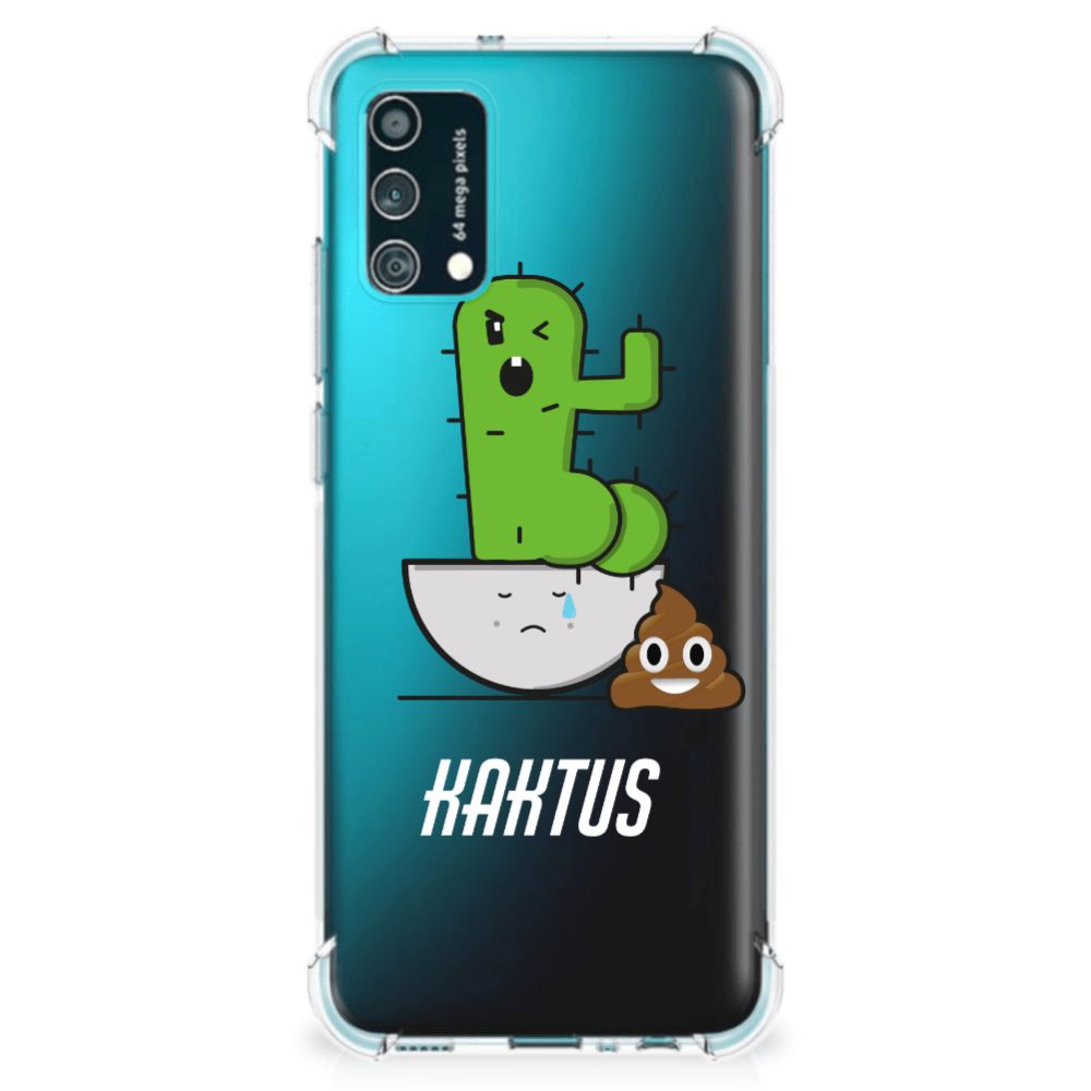 Samsung Galaxy M02s | A02s Stevig Bumper Hoesje Cactus Poo B2C Telecom