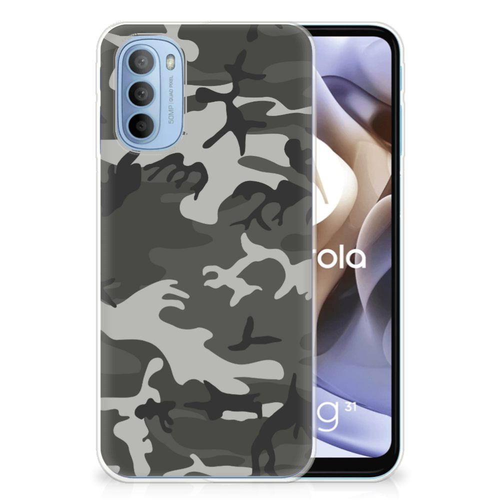Motorola Moto G31 | G41 TPU bumper Army Light