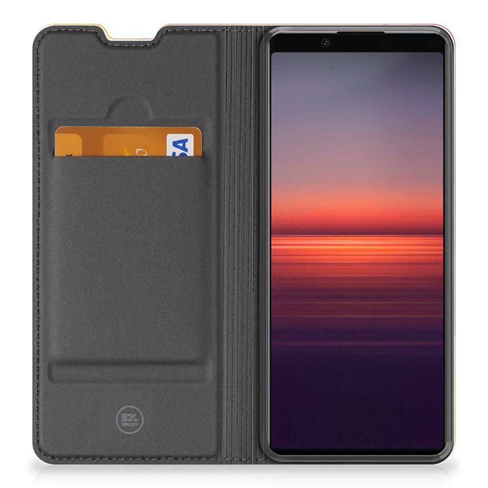 Sony Xperia 5 II Stand Case Polygon Color - B2C Telecom