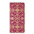 Telefoon Hoesje Samsung Galaxy A14 4G Barok Pink met sierlijk Barok design en gouden bloemen.