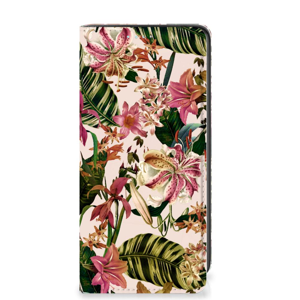 Samsung Galaxy A41 Smart Cover Flowers - B2C Telecom
