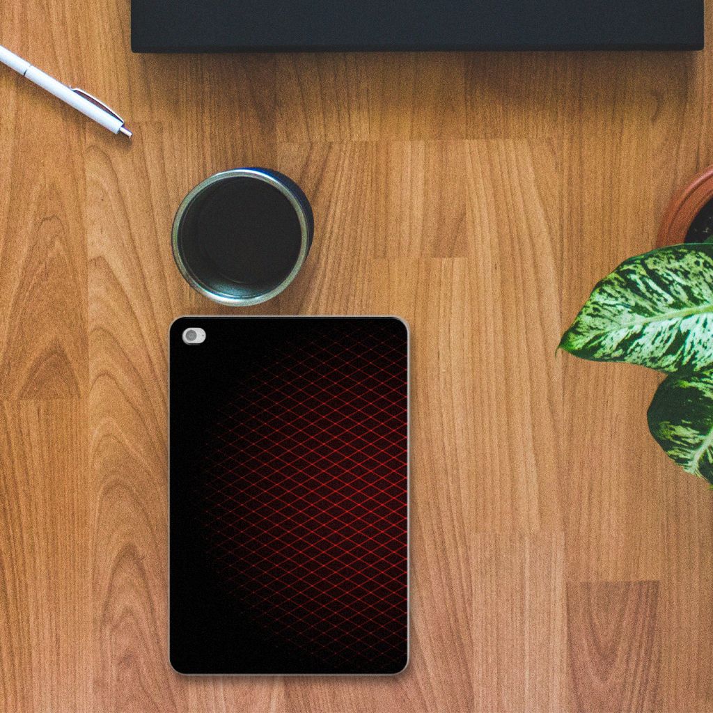 Apple iPad Mini 4 | Mini 5 (2019) Hippe Hoes Geruit Rood