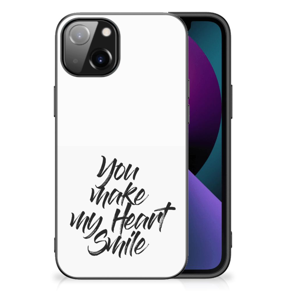 Apple iPhone 13 Telefoon Hoesje met tekst Heart Smile B2C Telecom