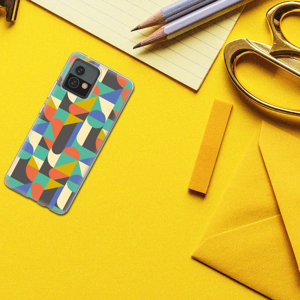 Motorola Moto G72 TPU bumper Funky Retro B2C Telecom