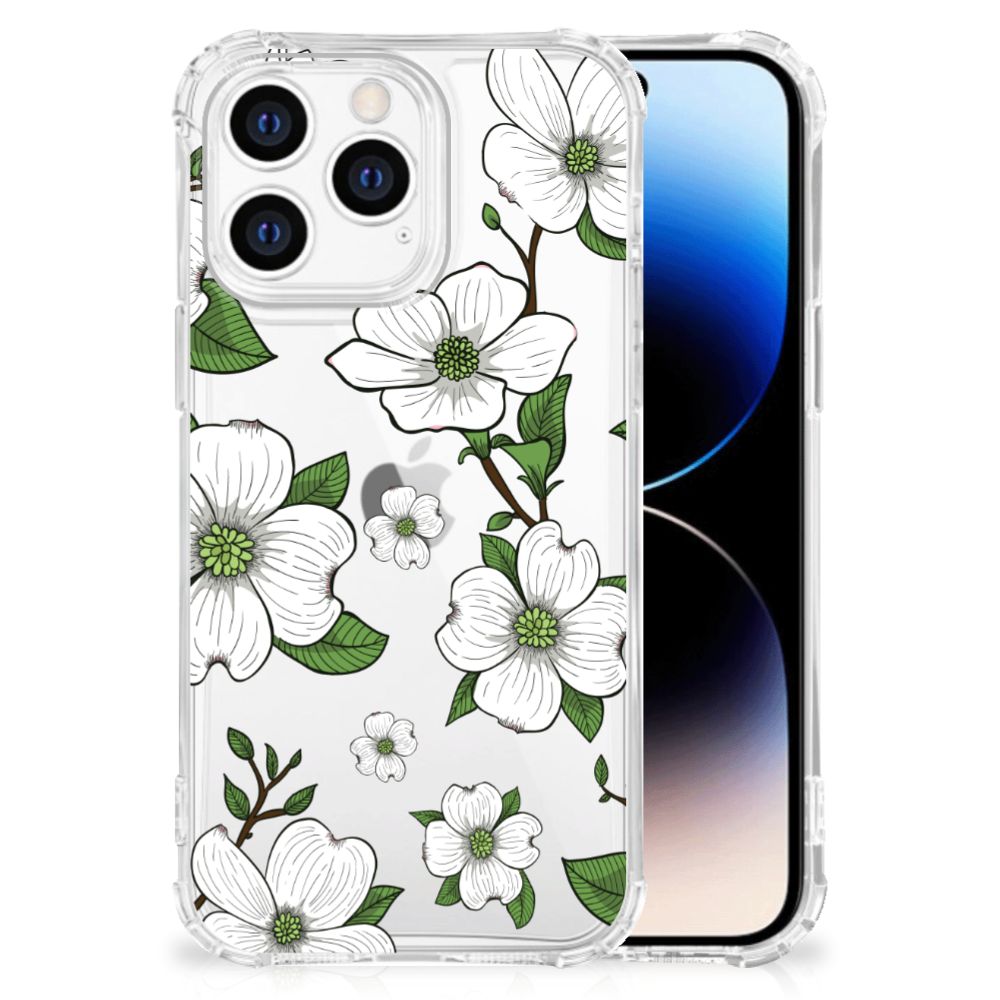 iPhone 14 Pro Case Dogwood Flowers