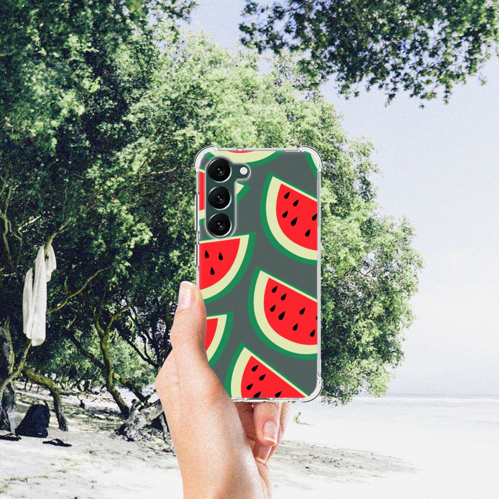 Samsung Galaxy S23 Plus Beschermhoes Watermelons