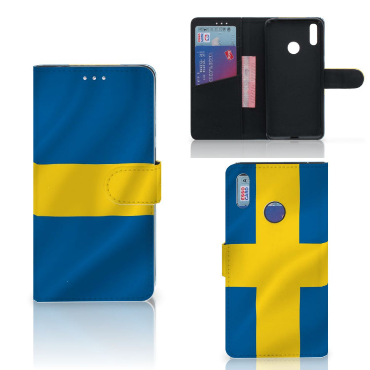 Huawei Y7 (2019) Bookstyle Case Zweden