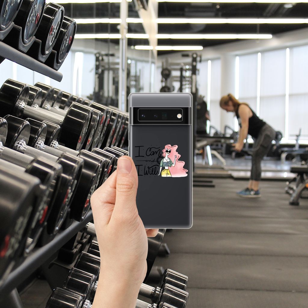 Google Pixel 6 Pro Telefoonhoesje met Naam i Can B2C Telecom