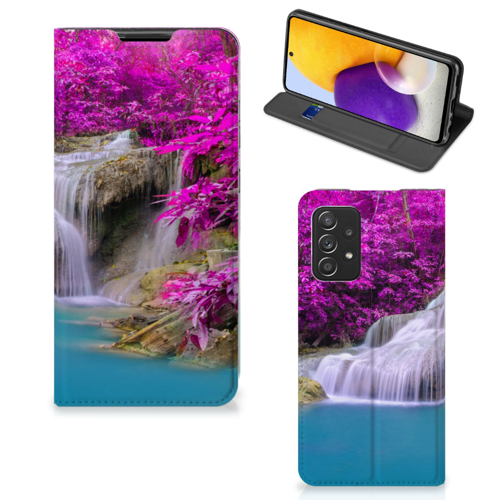 Samsung Galaxy A72 (5G/4G) Book Cover Waterval - B2C Telecom