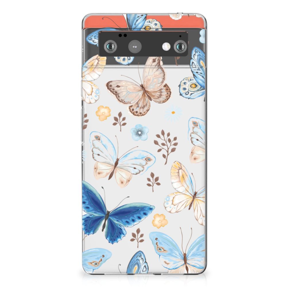 TPU Hoesje voor Google Pixel 6 Vlinder