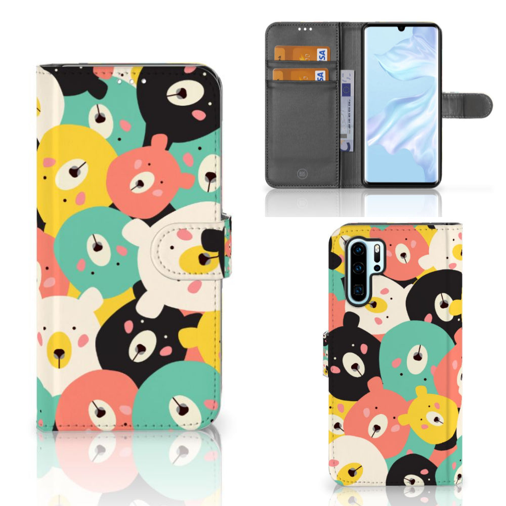 Huawei P30 Pro Leuk Hoesje Bears