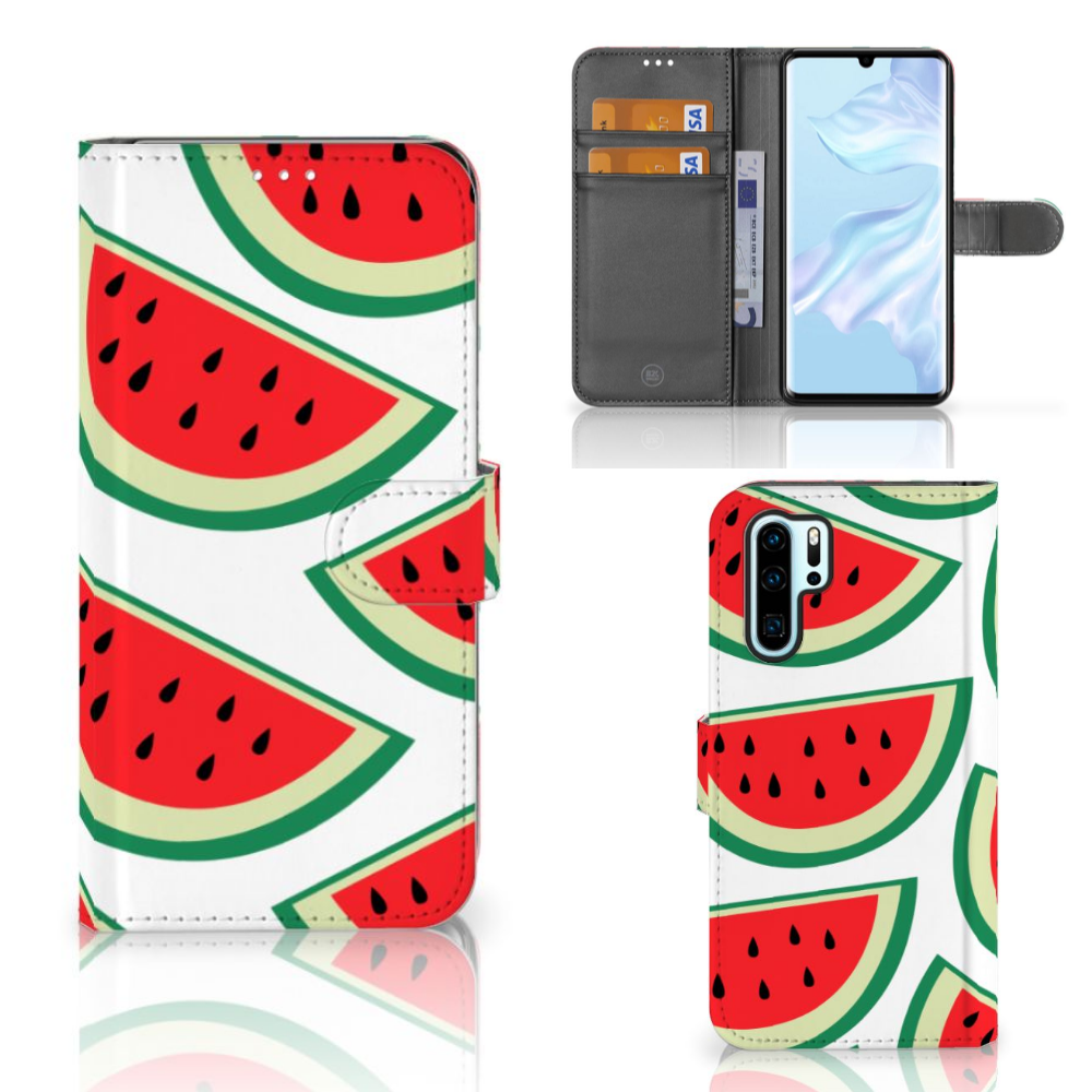 Huawei P30 Pro Book Cover Watermelons