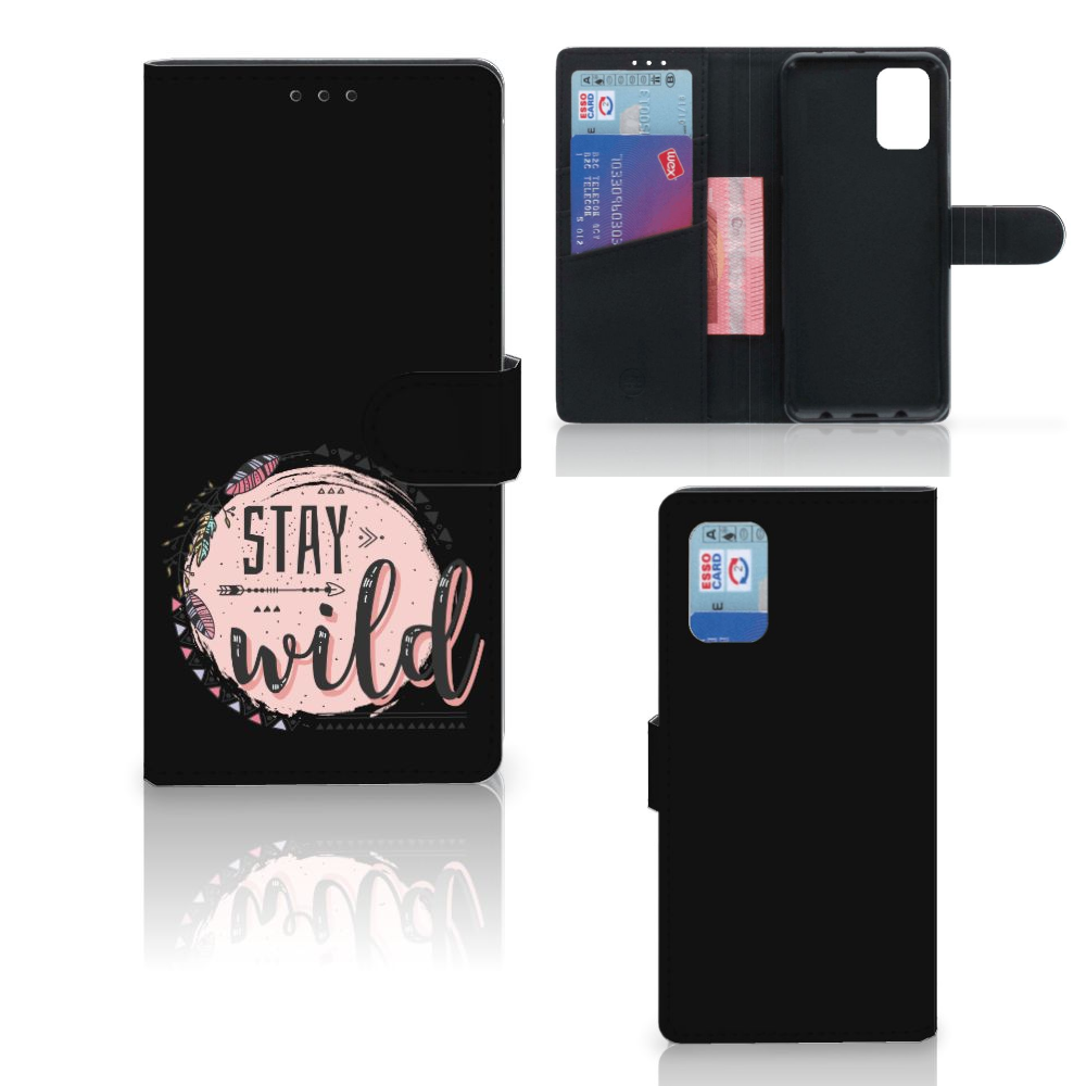 Samsung Galaxy A02s | M02s Leuk Hoesje Boho Stay Wild