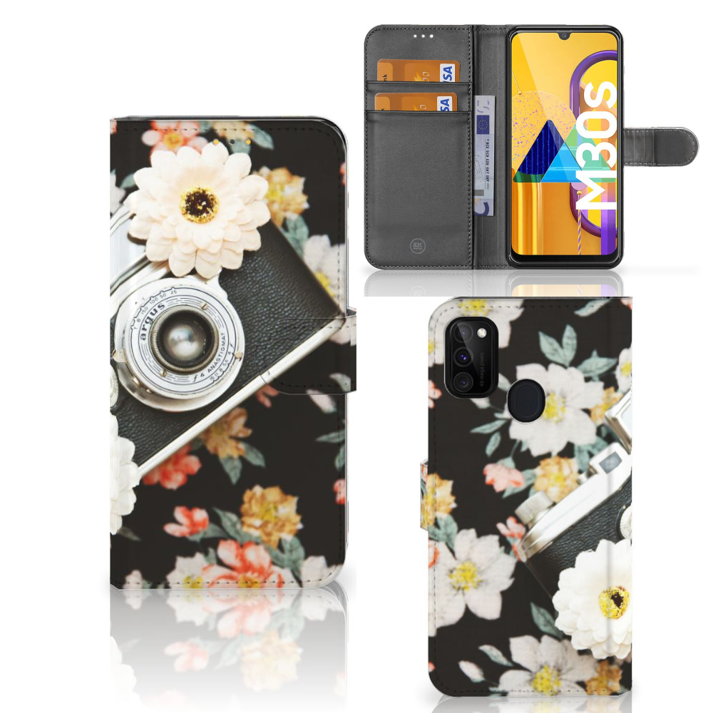 Samsung Galaxy M21 | M30s Telefoonhoesje met foto Vintage Camera