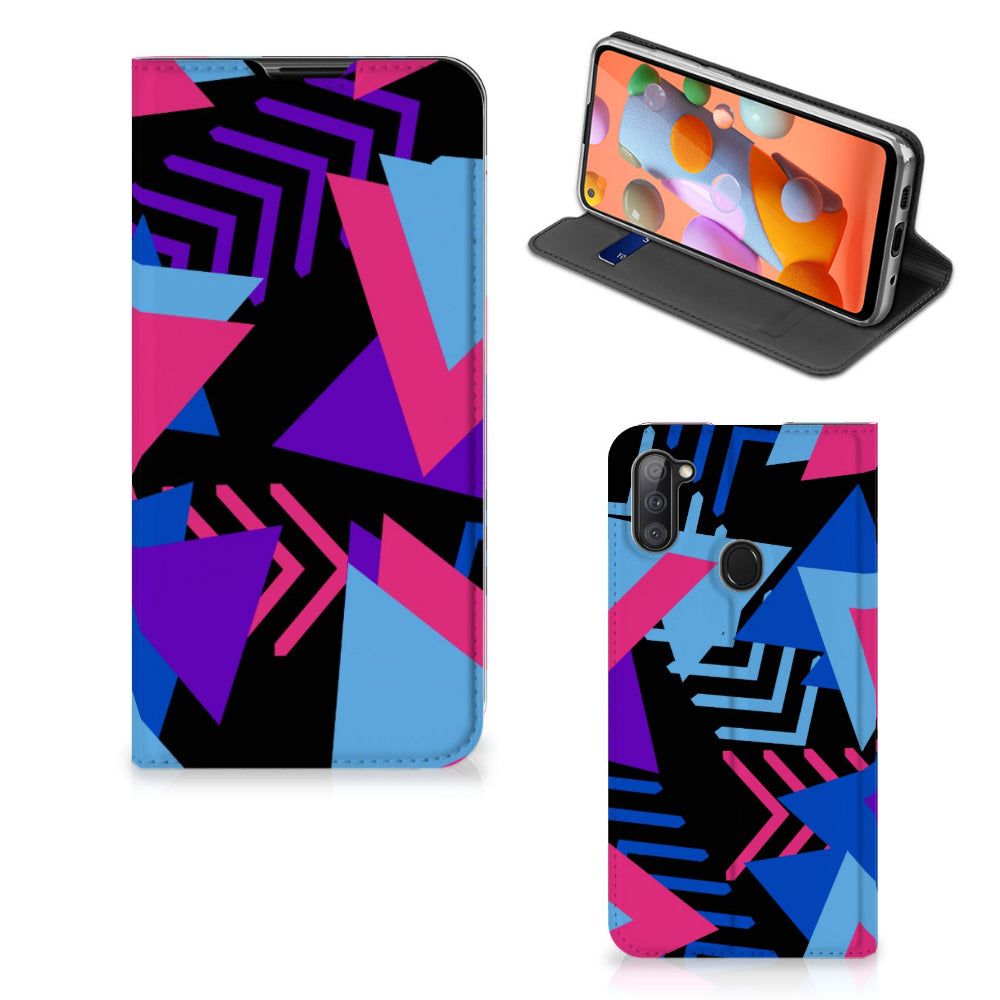 Samsung Galaxy M11 | A11 Stand Case Funky Triangle