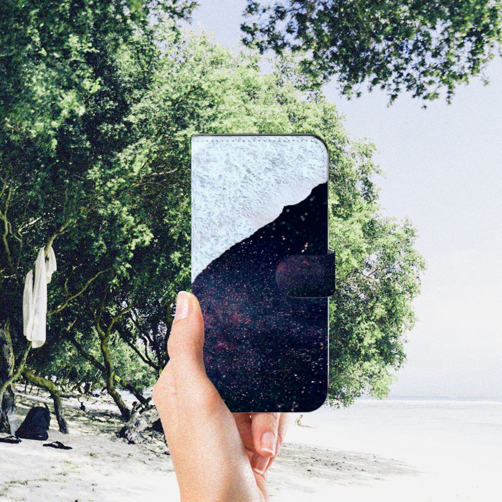 Motorola Moto G53 Book Case Sea in Space