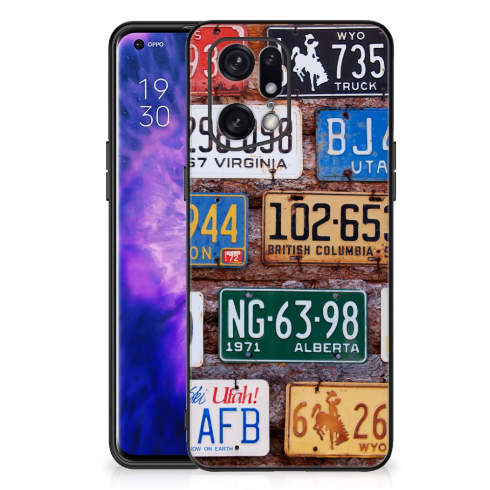 OPPO Find X5 Pro Silicone Back Case Kentekenplaten B2C Telecom